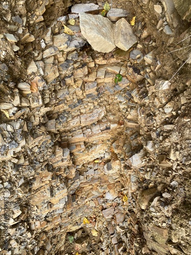 Rock texture structure