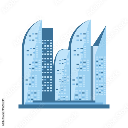moder urban city