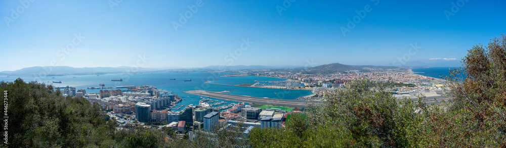 Fototapeta premium panorama gibraltar airport