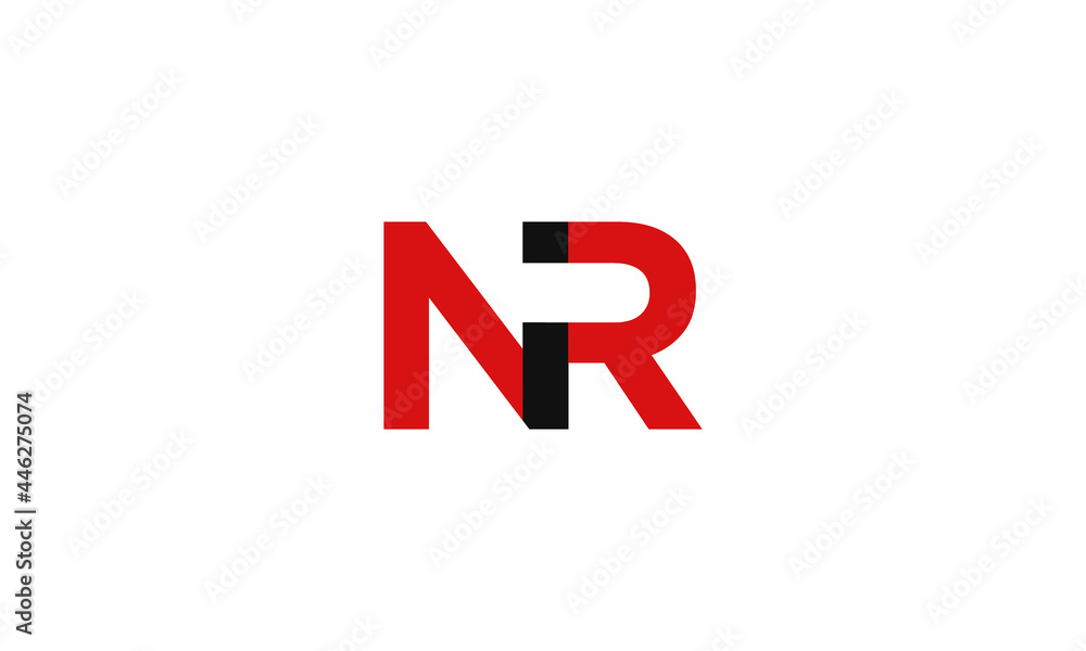 N and R logo. Abstract N and R letter logo design for your brand | company | corporate | business N and R logo. Abstract N and R letter logo design for your brand | company | corporate | business