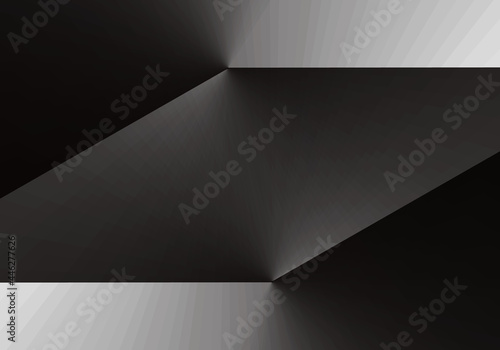 abstract paper  black background  geometric design  modern wallpaper  wall art  pattern texture  with gradient  you can use for ad  product and card  business presentation  space for text