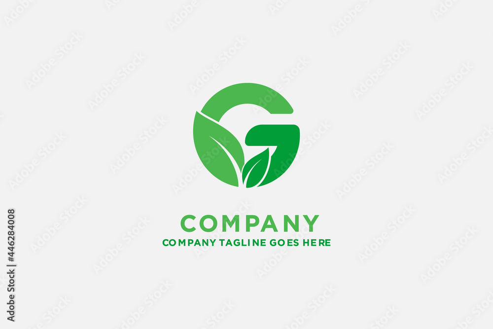 vector logo design Green eco letters G logo with leaves template. ,symbol, alphabet , botanical , natural vector logo design Green eco letters G logo with leaves template. ,symbol, alphabet , botanical , natural