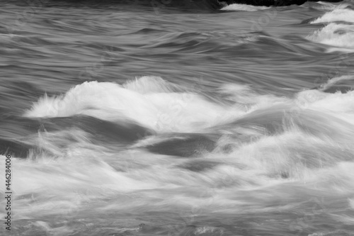 Cascades in black and white