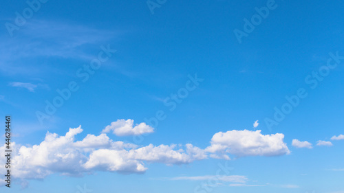 Blue sky with clouds