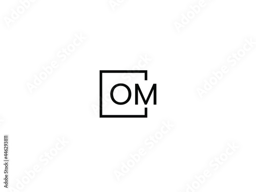 Free Download OM Letter Initial Logo Design Vector Illustration	 - GFXLoad