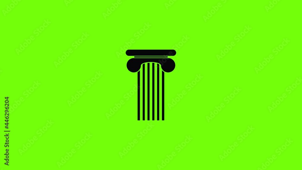 Top column icon animation Top column icon animation