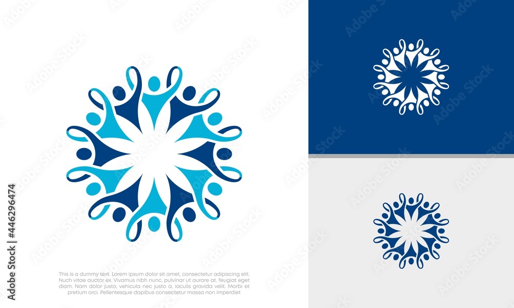 Human Resources Consulting Company, Global Community Logo Human Resources Consulting Company, Global Community Logo
