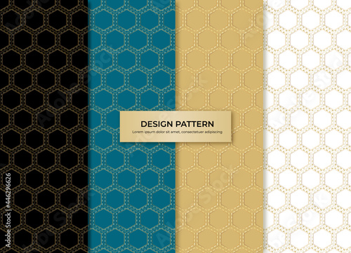 Honeycomb Design pattern background