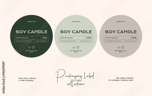 Hand drawn line art cosmetics vector label design template. Beauty illustration of elegant signs and badges for beauty, natural cosmetics, wellness, creative agency, fashion, wedding