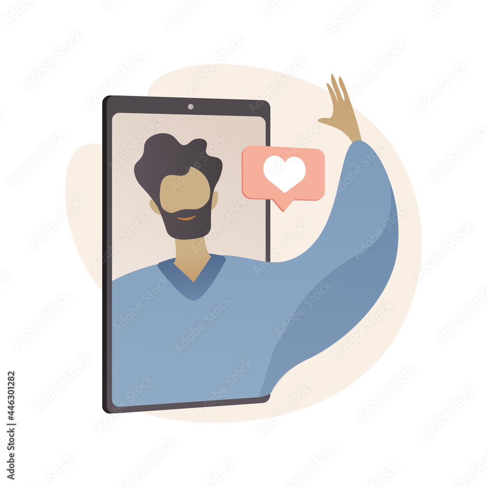 Vlog abstract concept vector illustration. Vlog abstract concept vector illustration.