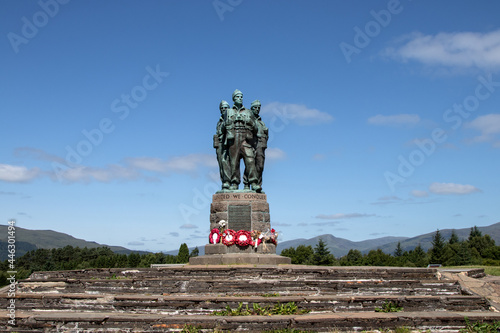 фотографія Commando War Memorial at Fort William Scotland