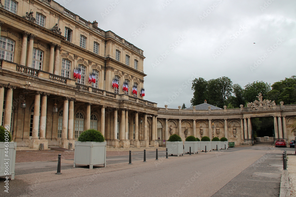 government house in nancy in lorraine (france)