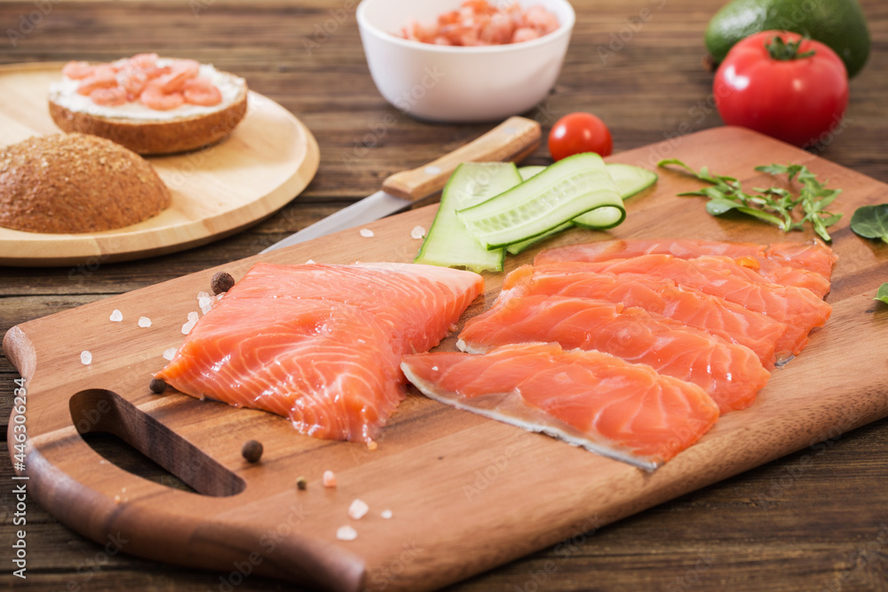 healthy food on old wooden background healthy food on old wooden background