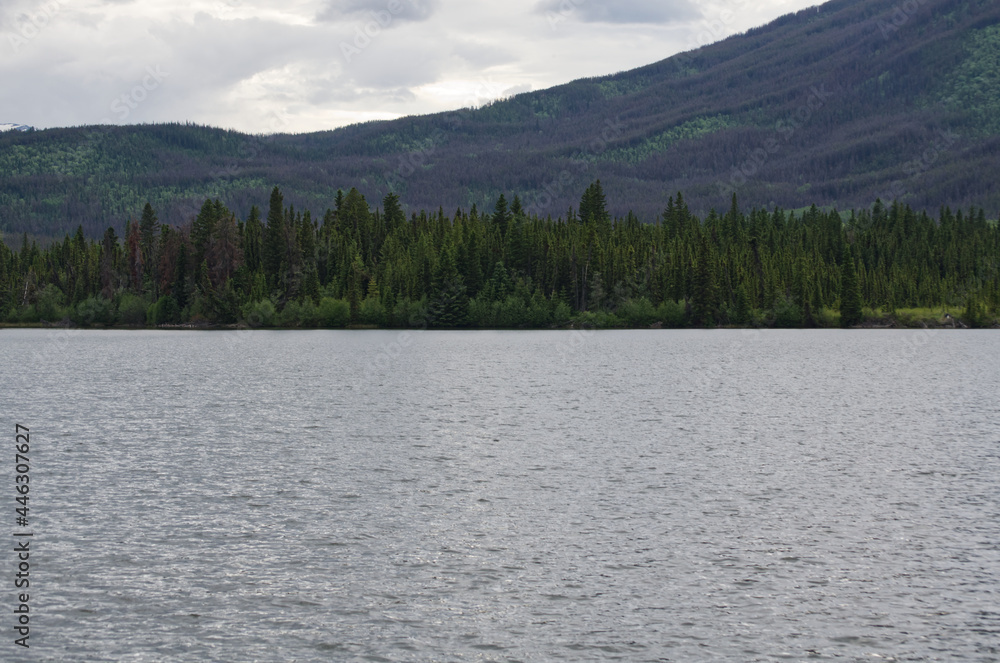 Pyramid Lake on a Cloudy Evening Pyramid Lake on a Cloudy Evening
