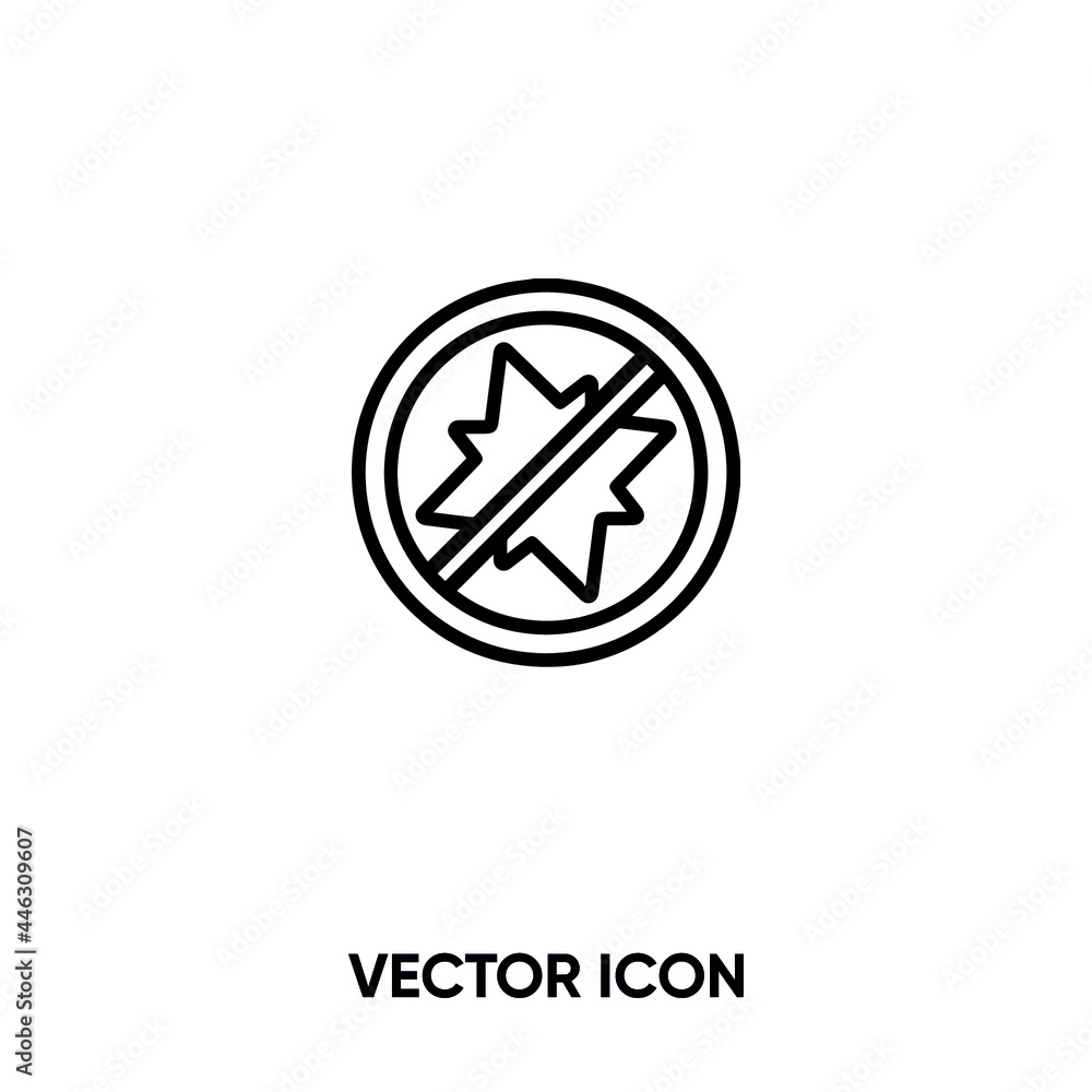 Flash vector icon. Modern, simple flat vector illustration for website or mobile app.No flash symbol, logo illustration. Pixel perfect vector graphics Flash vector icon. Modern, simple flat vector illustration for website or mobile app.No flash symbol, logo illustration. Pixel perfect vector graphics