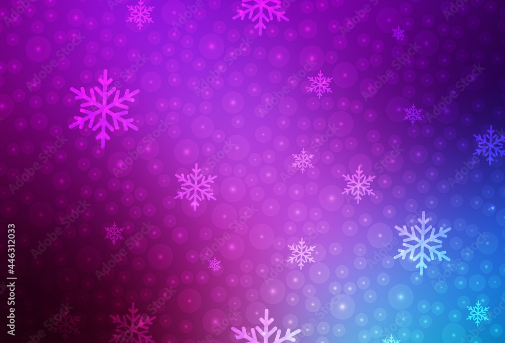 Light Pink, Blue vector texture in birthday style. Light Pink, Blue vector texture in birthday style.