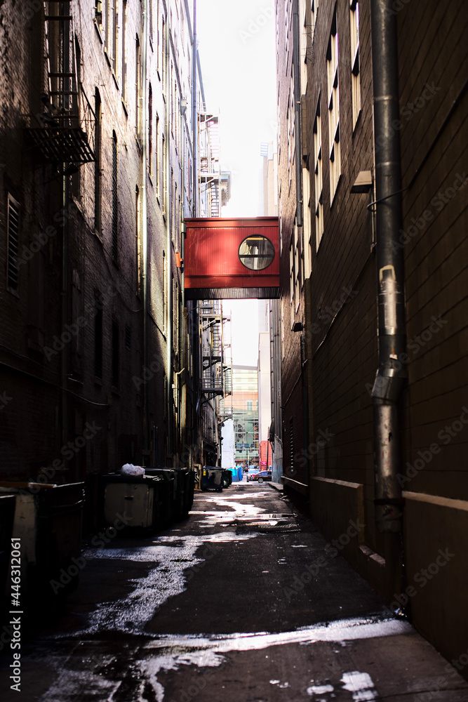 Fototapeta premium Back Street