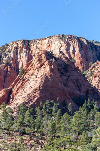 Eroded Sandstone Cliff