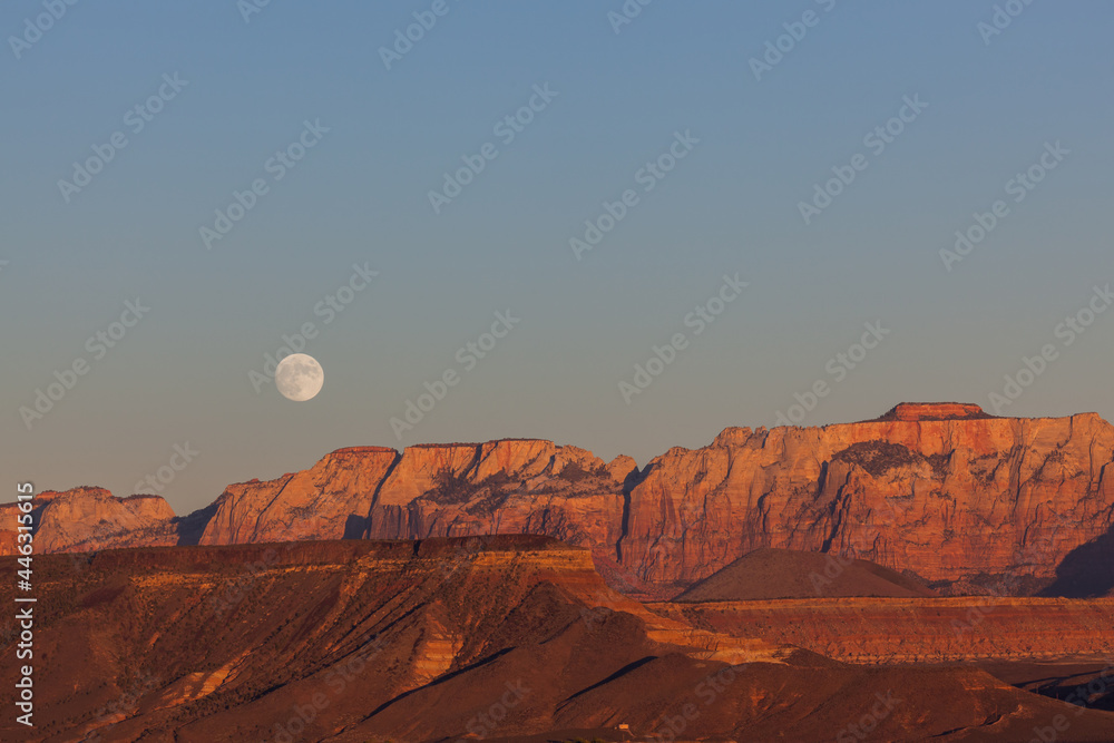 Full Moon Over Zion