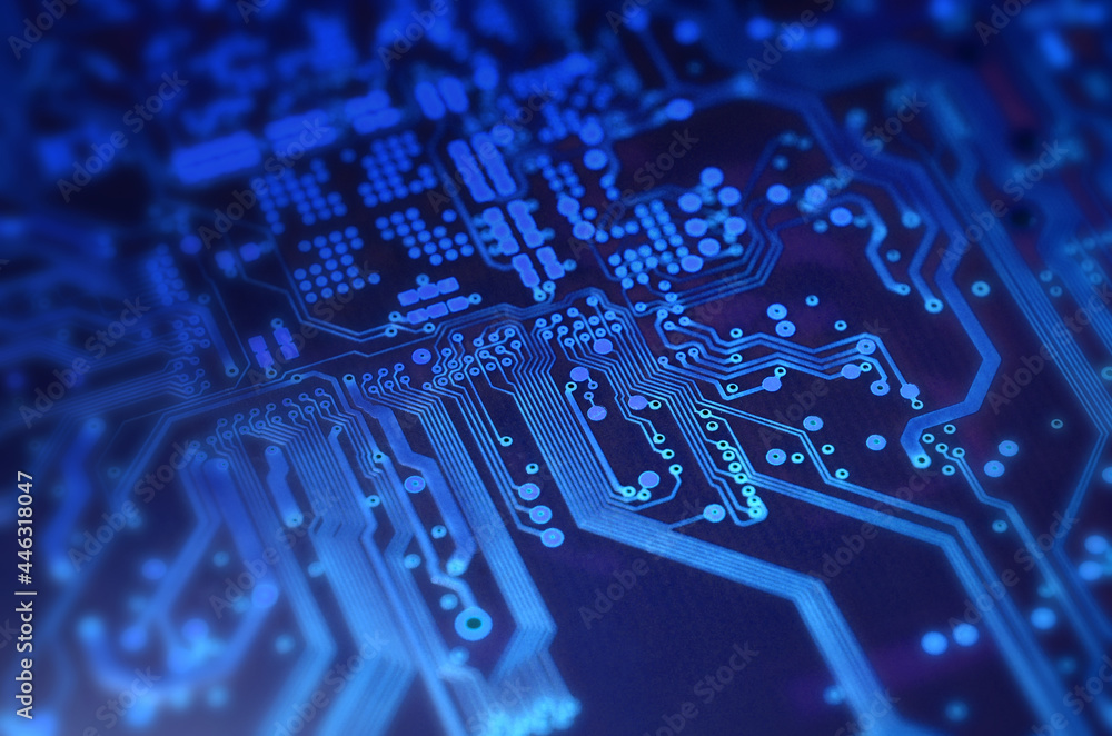 close-up of electronic components, electronic board. close-up of electronic components, electronic board.