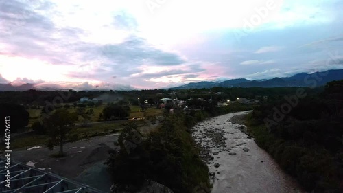 View of the river  - Drone