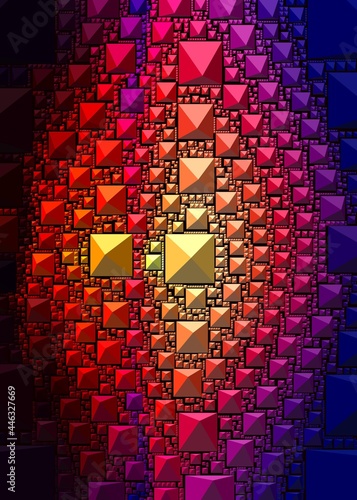 Abstract Painting Art Background Texture,Abstract Colorful Geometrical Artwork Poster,Modern Conceptual Art,Synthwave Aesthetic Vaporwave Poster Print,3D Rendering,3D Illustration