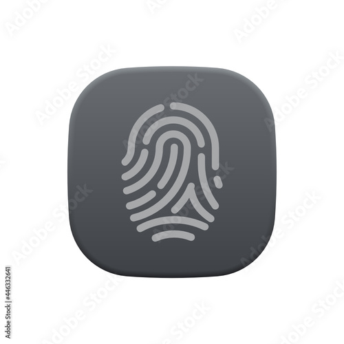 Fingerprint - Sticker