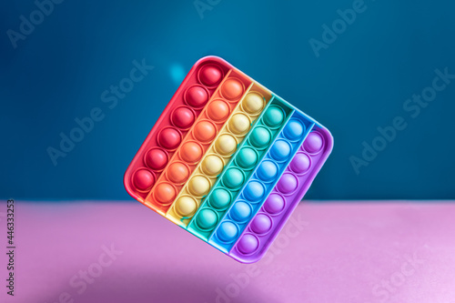 Rainbow Pop It Bubble Sensory Fidget Toy