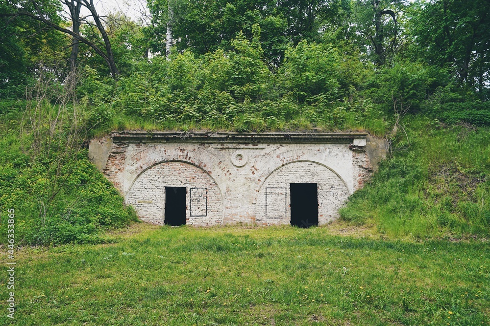  Remains of Modlin Fortress in Poland 