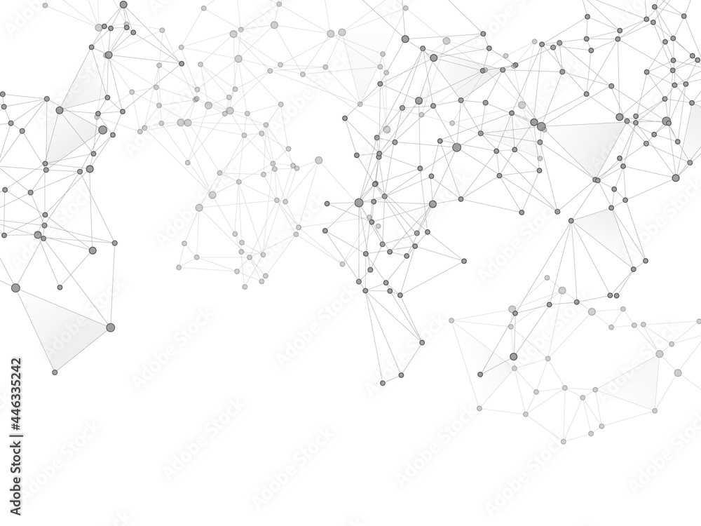 Geometric plexus structure cybernetic concept. Geometric plexus structure cybernetic concept.