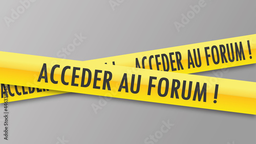 Logo accéder au forum.