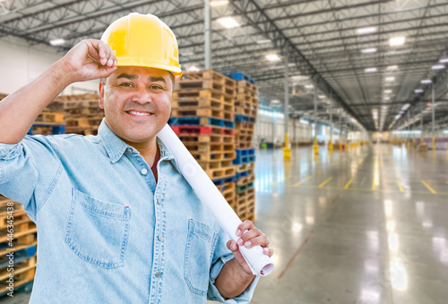Hispanic Male Contractor We...