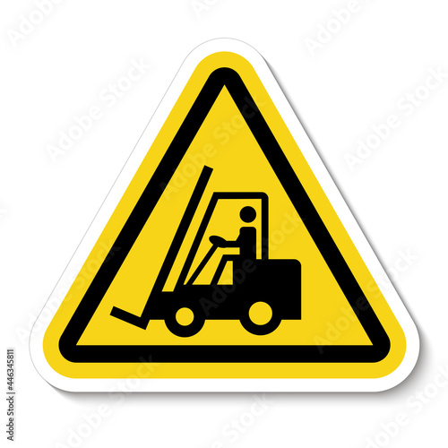 Warning Do not operate the forklift