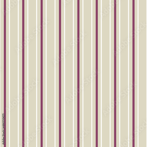 Beige, Burgundy and White Stripes Geometric Repeating Pattern. Beautiful vector design, perfect for fabric, wrapping paper, wall paper, home decor, quilting, gifts, products, projects and apparel.