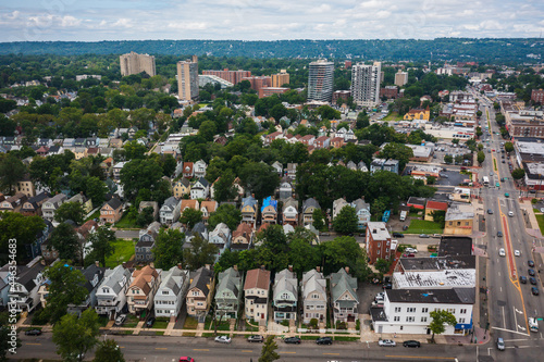 Aerial of East Orange New Jersey  photo