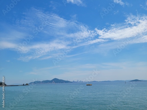 boat on the sea