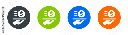 Business service icon vector illustration.
