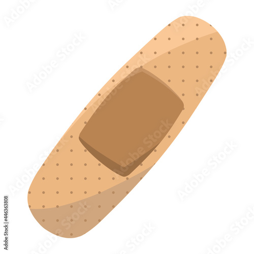 wound plaster for health color illustration