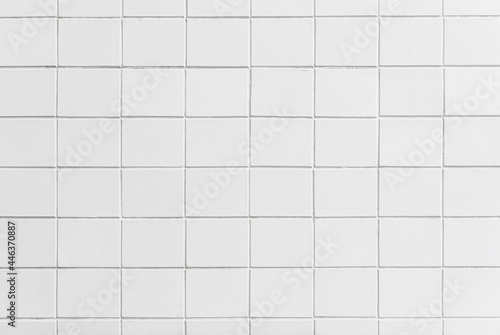 White soviet concrete wall with grid of squares