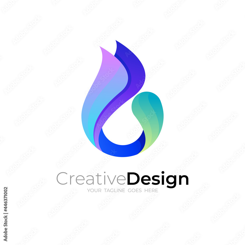 fire logo design abstract , Flame and water drop logo combination fire logo design abstract , Flame and water drop logo combination
