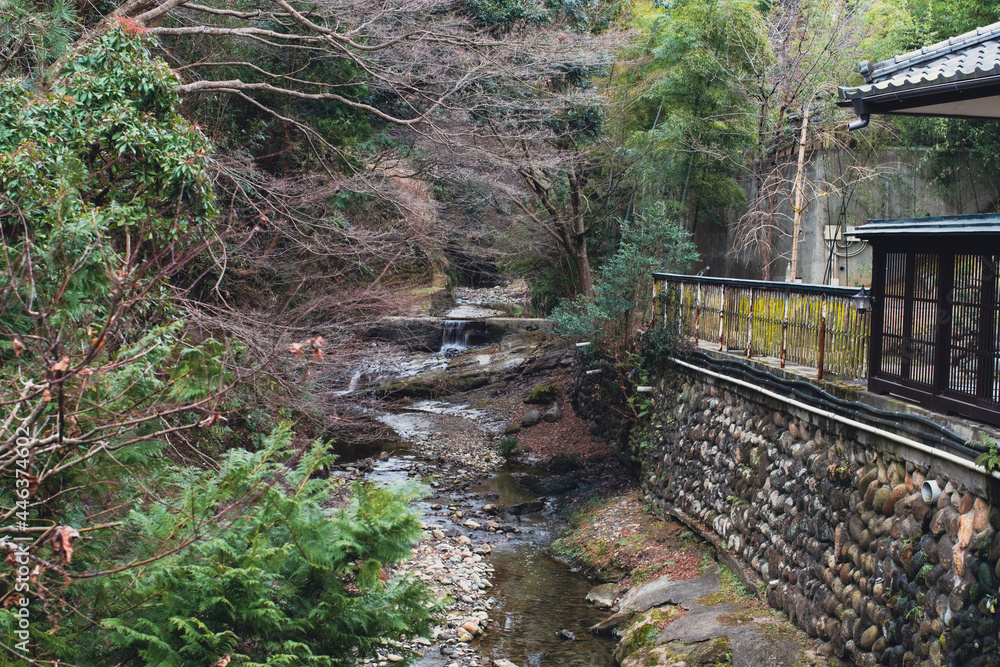 Hot springs and streams in Kitaibaraki