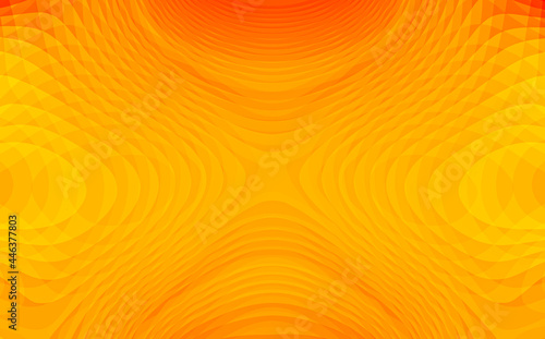 Abstract orange color curve background