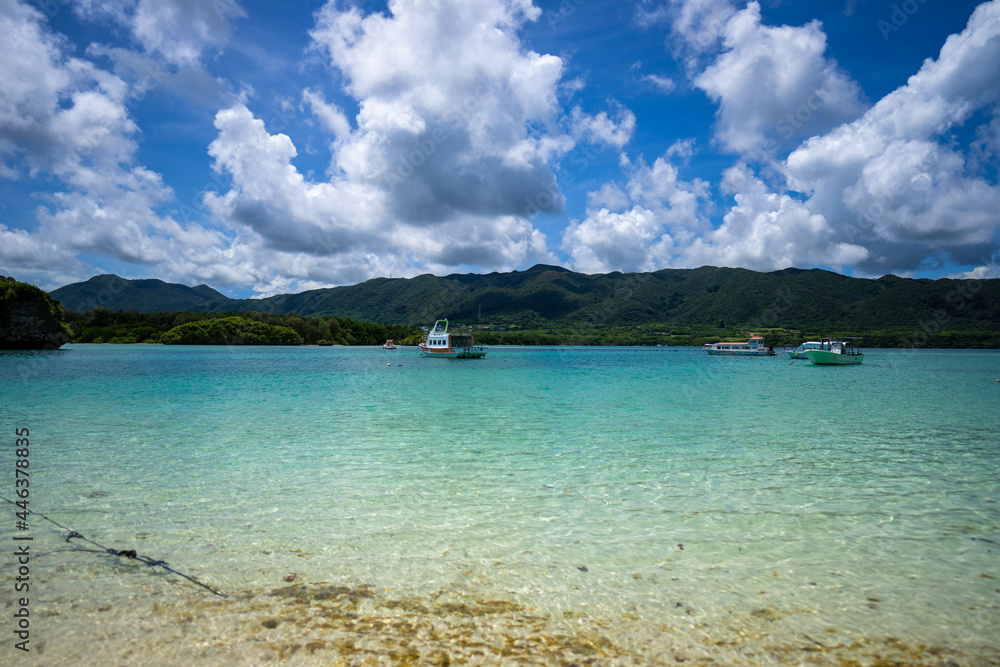 沖縄県石垣島の海がある風景 Ishigaki Okinawa