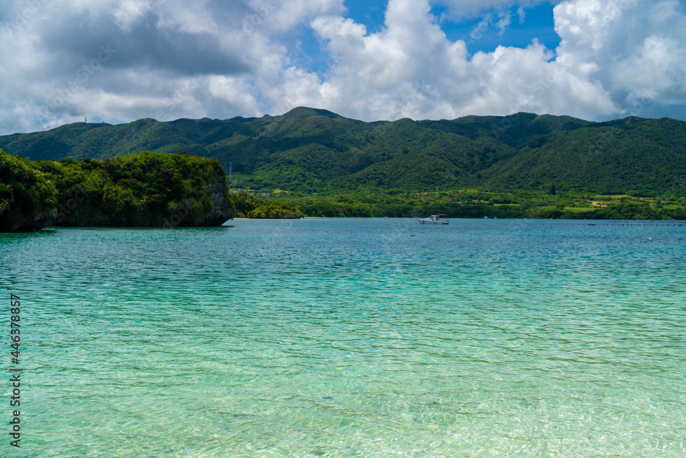 沖縄県石垣島の海がある風景 Ishigaki Okinawa