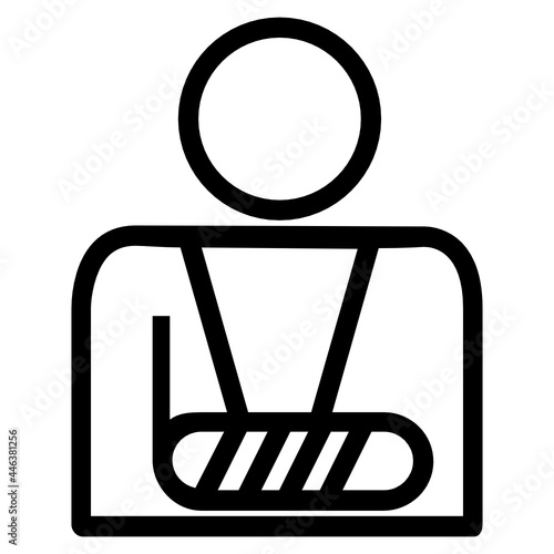 splint line icon
