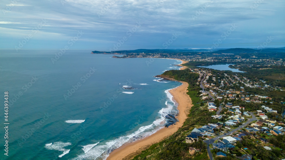 Aerial Panorama of Forresters Beach Aerial Panorama of Forresters Beach
