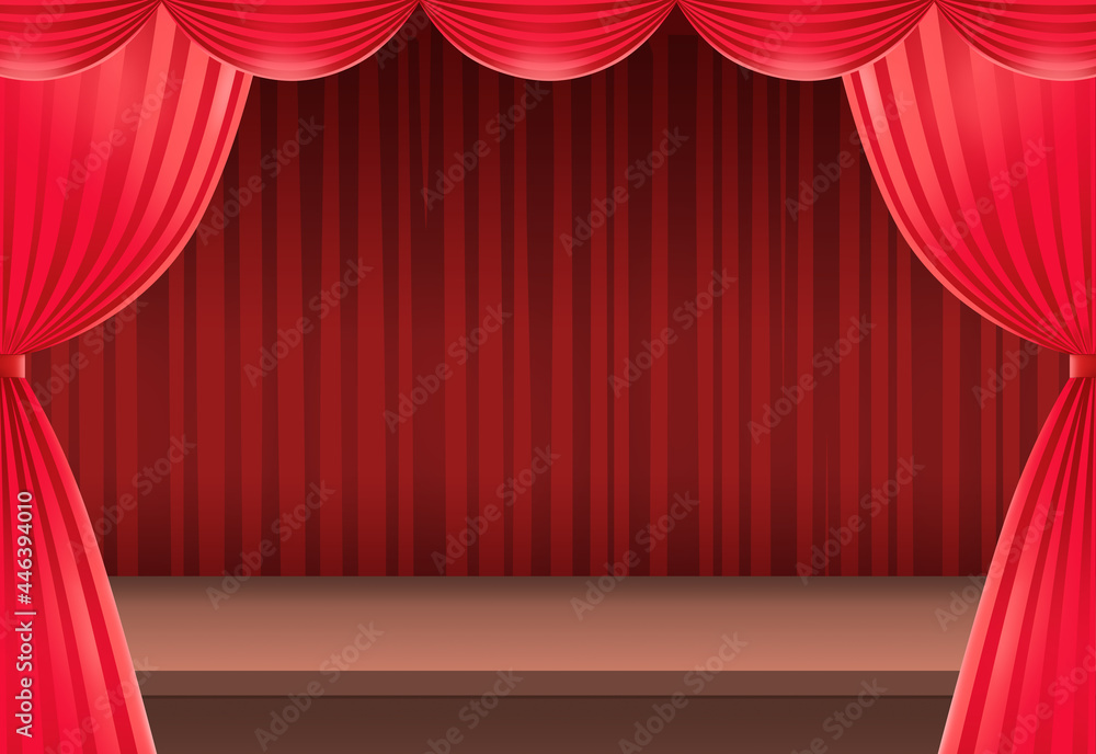 ステージカーテン 舞台 イラスト背景 Stock Illustration Adobe Stock ステージカーテン 舞台 イラスト背景 Stock Illustration Adobe Stock