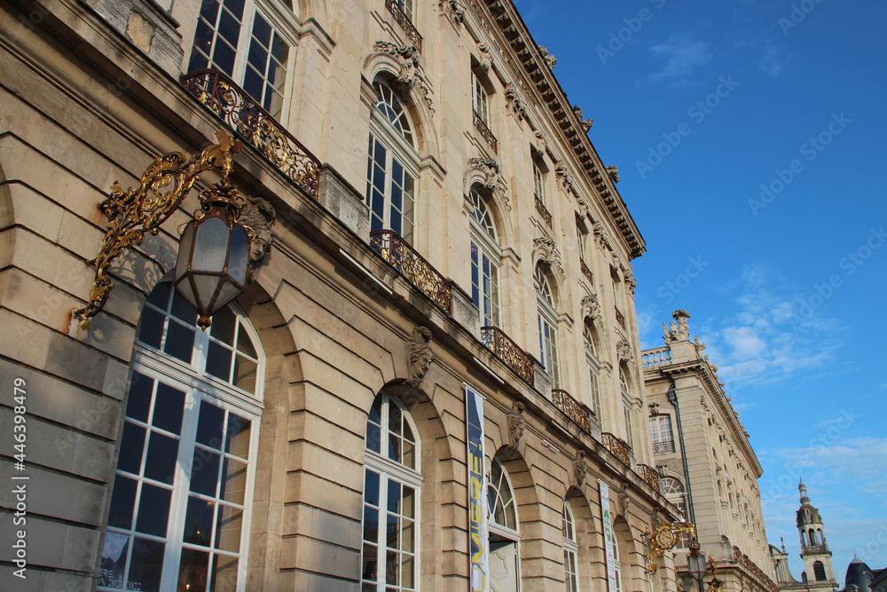 Fototapeta premium national opera at stanislas square in nancy in lorraine (france) 