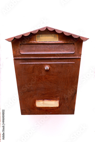 Antique Brown Letter Box
