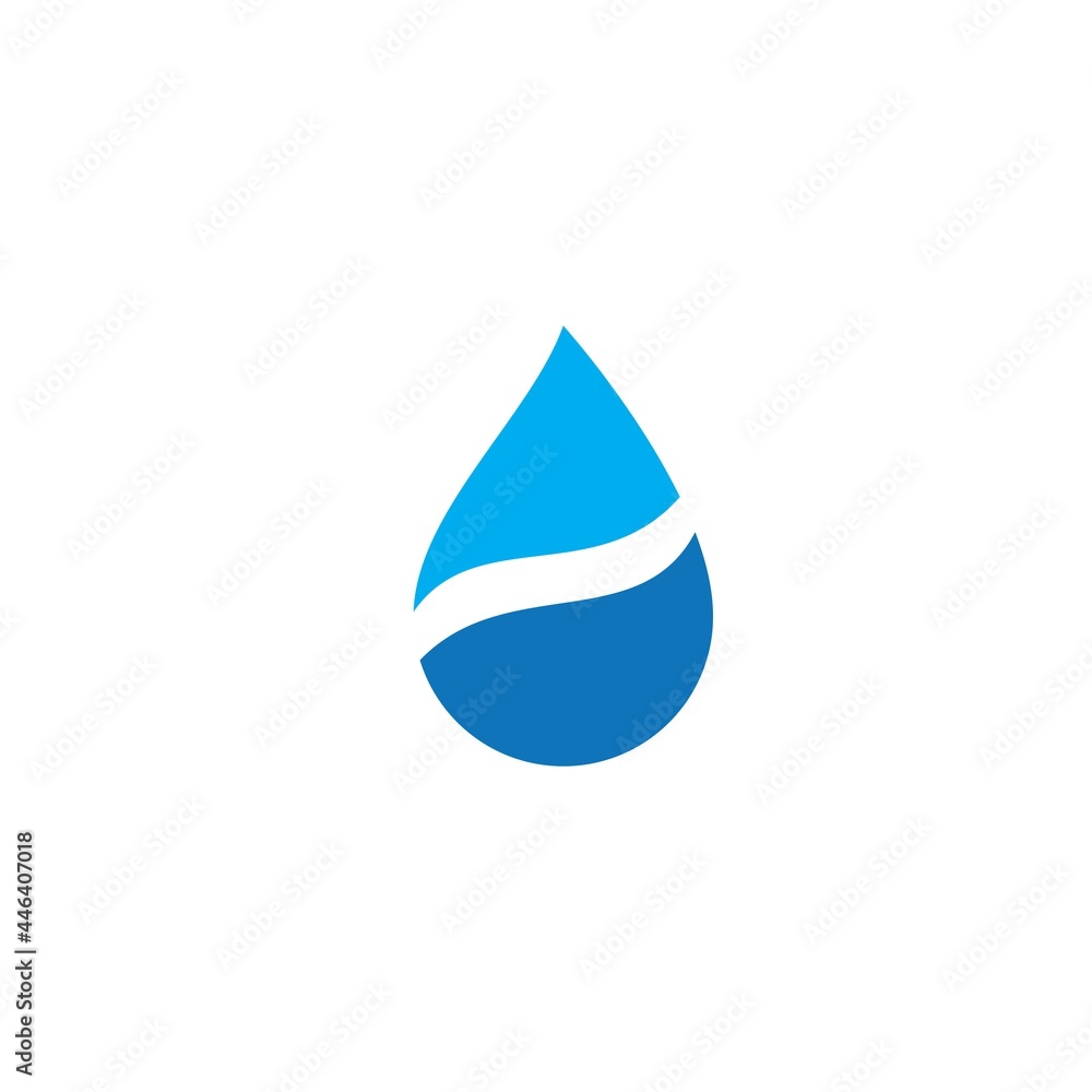 Water drop illustration Water drop illustration